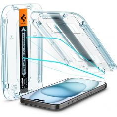 [2 Pack] iPhone 15 Glas.tR EZ Fit Screen Protector