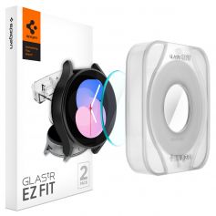 [2 Pack] Spigen Galaxy Watch 5 / 4 (40mm) Screen Protector EZ FIT GLAS.tR