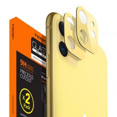 [2 Pack] Spigen iPhone 11 Camera Lens Full Coverage Tempered Glass